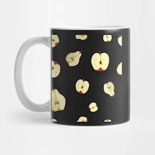 Hand-drawn apple and pear pattern Mug